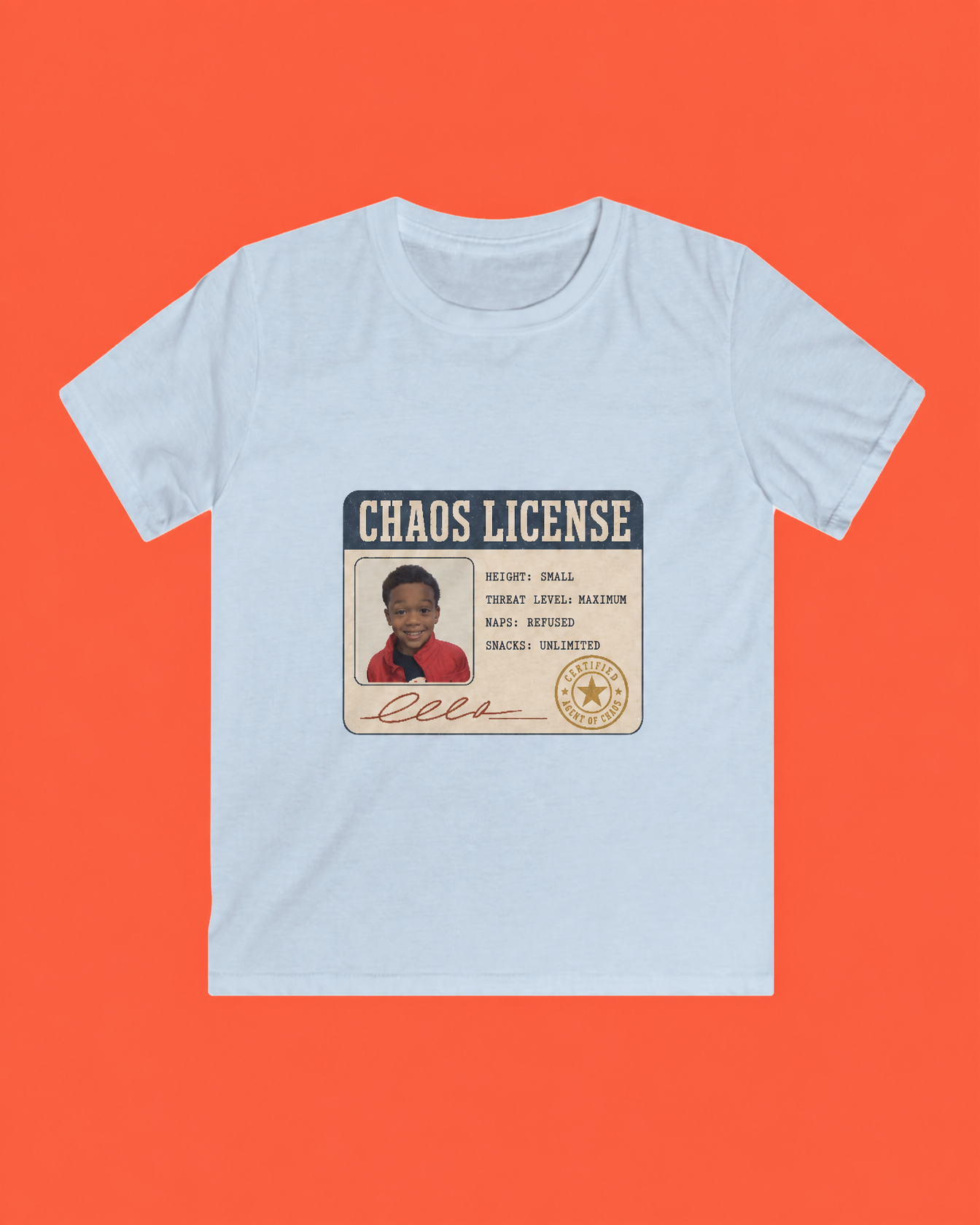 Chaos License - Kids Tee
