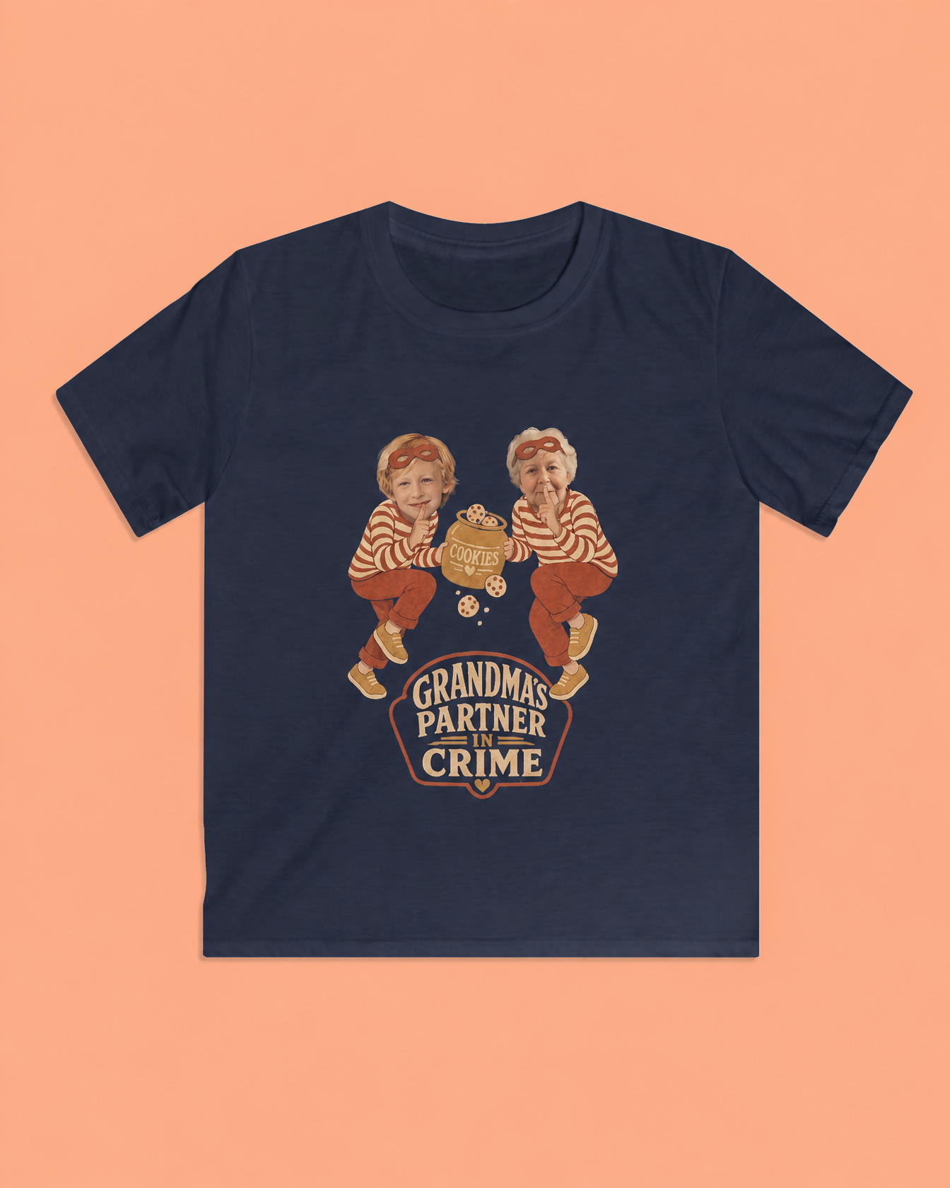 Grandma's Partner in Crime - Kids Tee